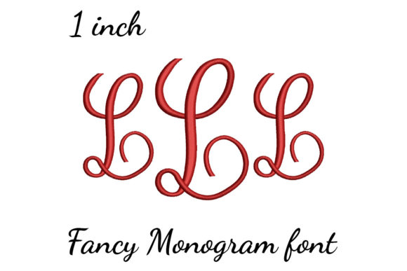 A Designer’s Review of the L Monogram Font Fancy Embroidery Design