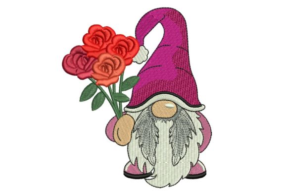 A Professional Review of the Roses Gnome Embroidery Design