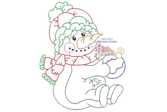 A Professional's Review of the Playful Snowman Embroidery Design