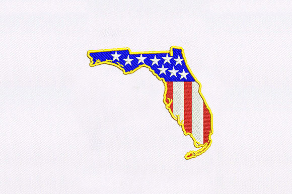 An Embroidery Designer’s Review of the Florida Map Design for Personalized Gifts