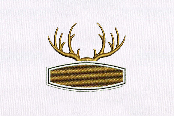 Elegant Elk Horn: A Woodland Embroidery Design Review
